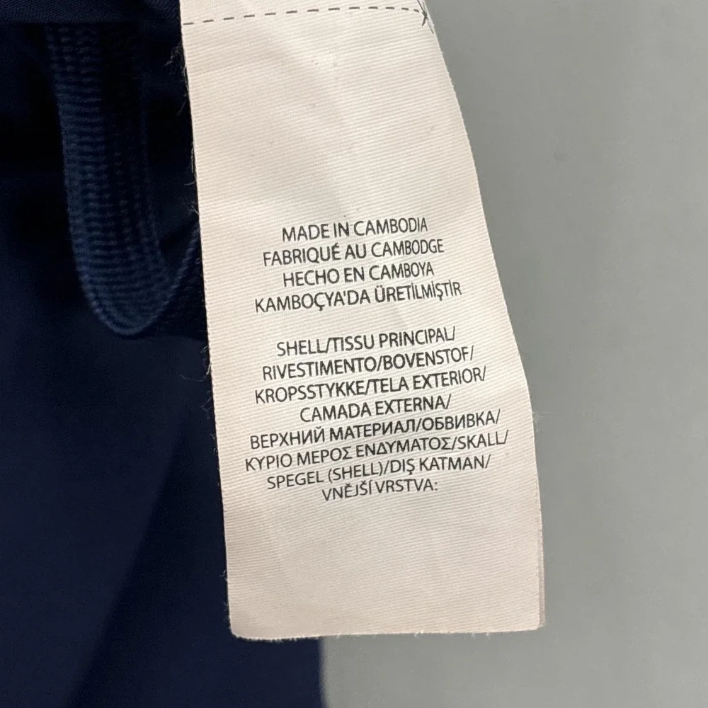 RLX Ralph Lauren Pants Mens Medium Navy Joggers Stretch Zip Pocket Golf Athletic